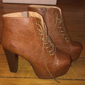 Tan Dream Pairs “Lita” Heel